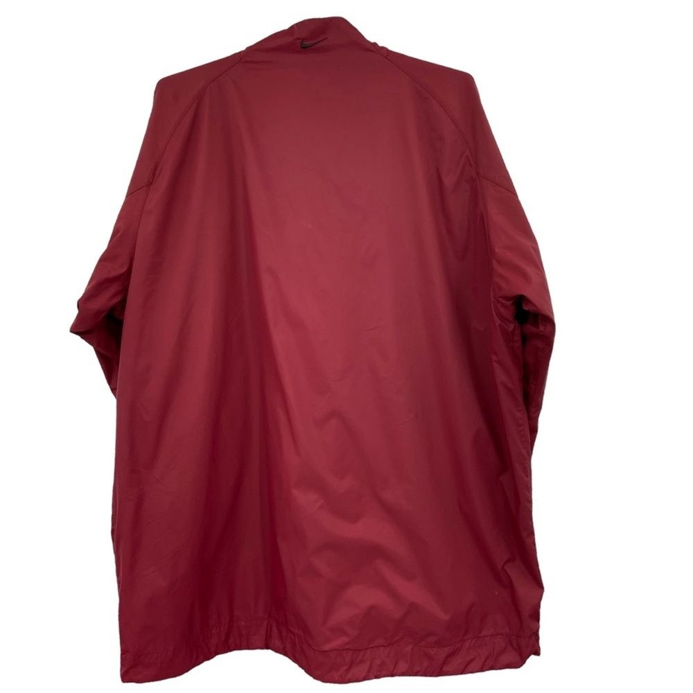 Nike Golf Clima-FIT Mens XXL Quarter Zip Pullover Windbreaker Red Jacket - Picture 2 of 12